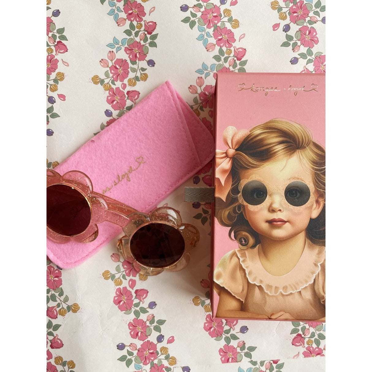Konges Sløjd Glitter Mist Solbriller Baby Flower