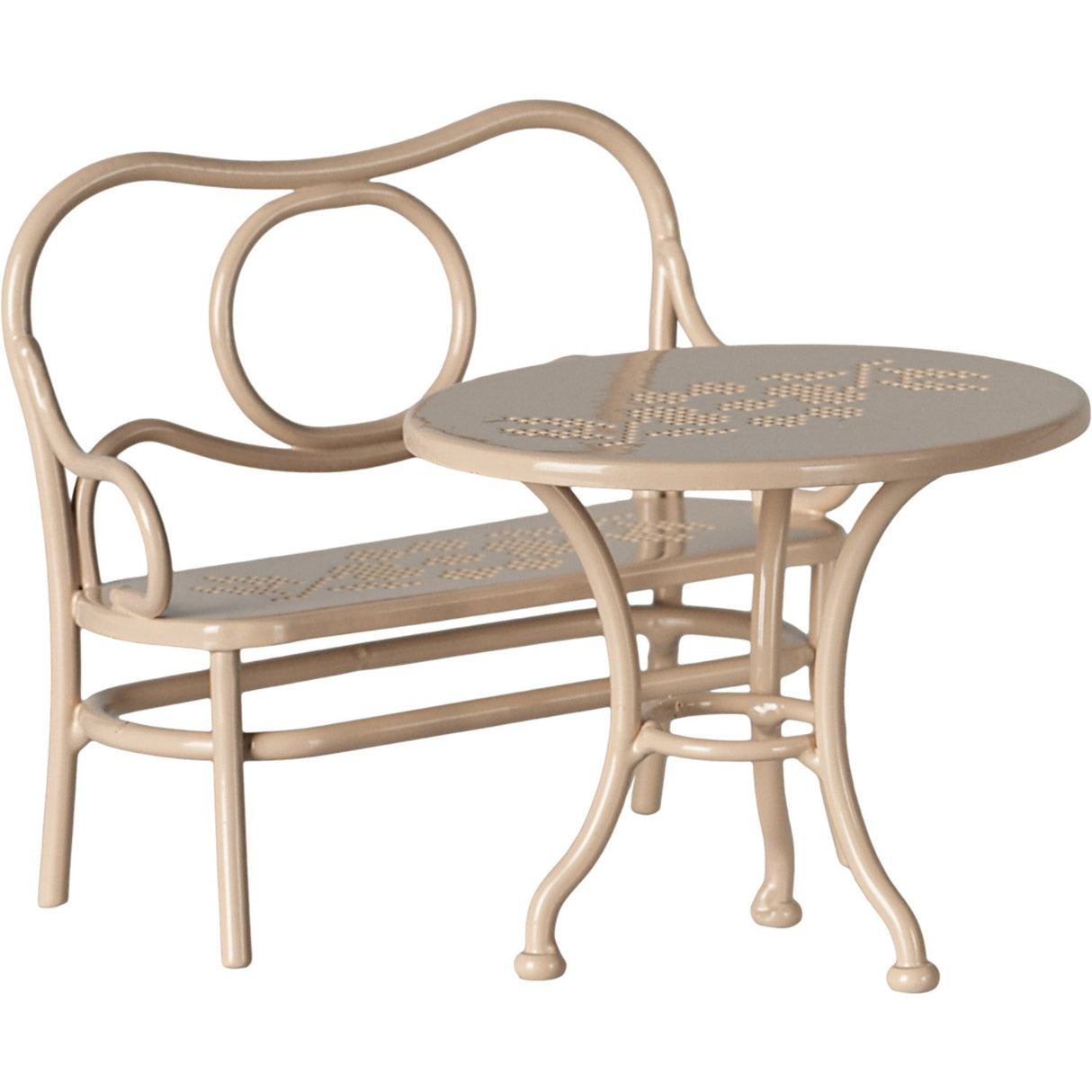 Maileg Café Sæt, Mus, Big - Pale Pink