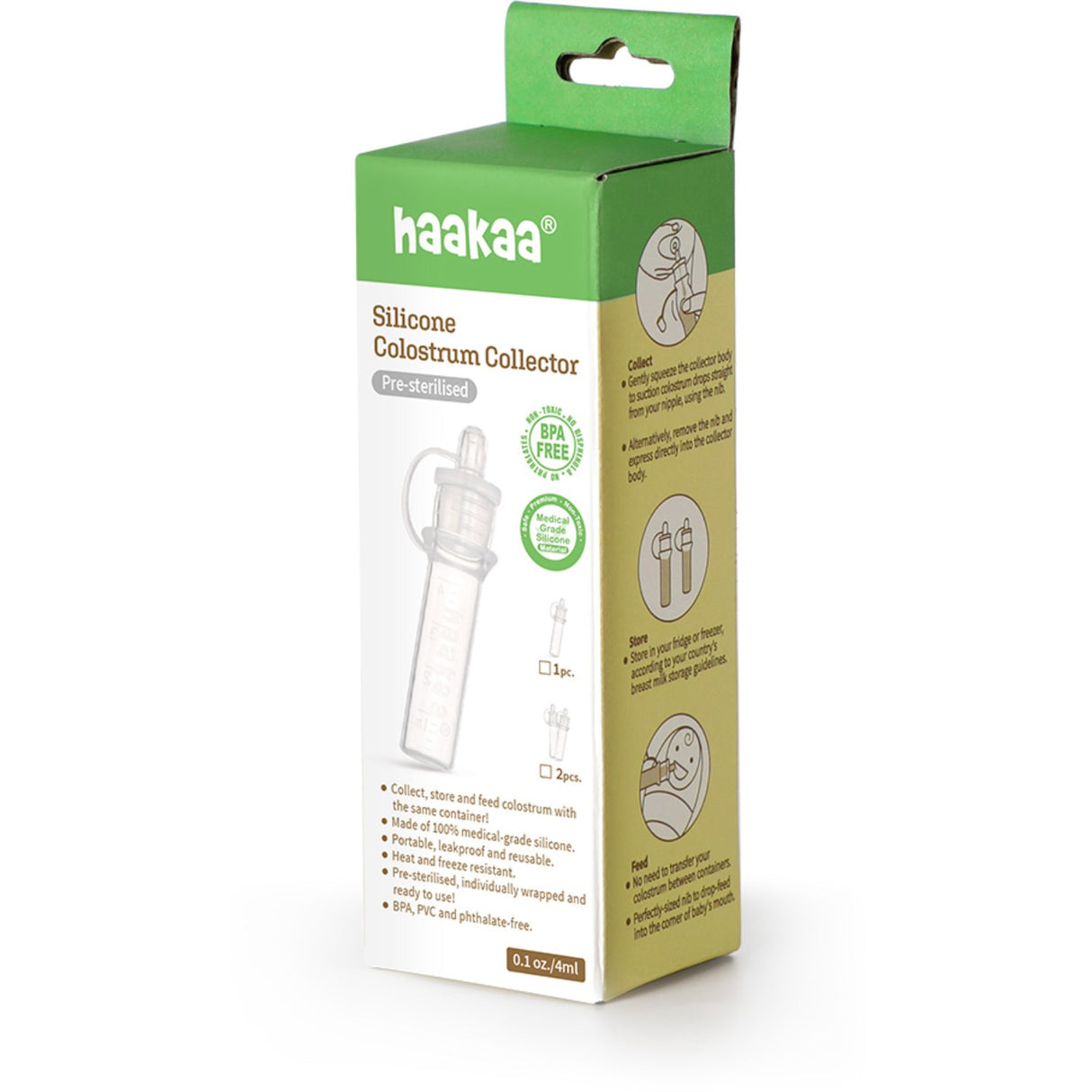 Haakaa Råmælksopsamler