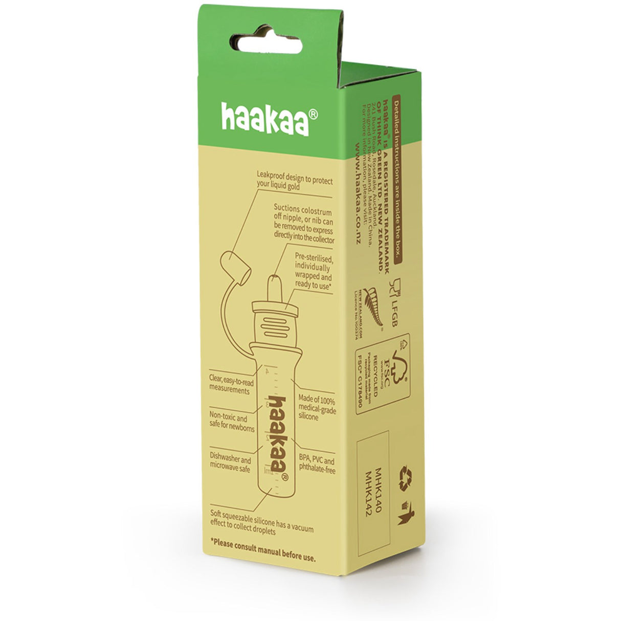 Haakaa Råmælksopsamler