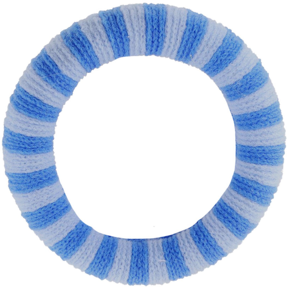 Bow's by Stær Ea Hårelastik - Lyseblå/Blå Stribet 6-Pak