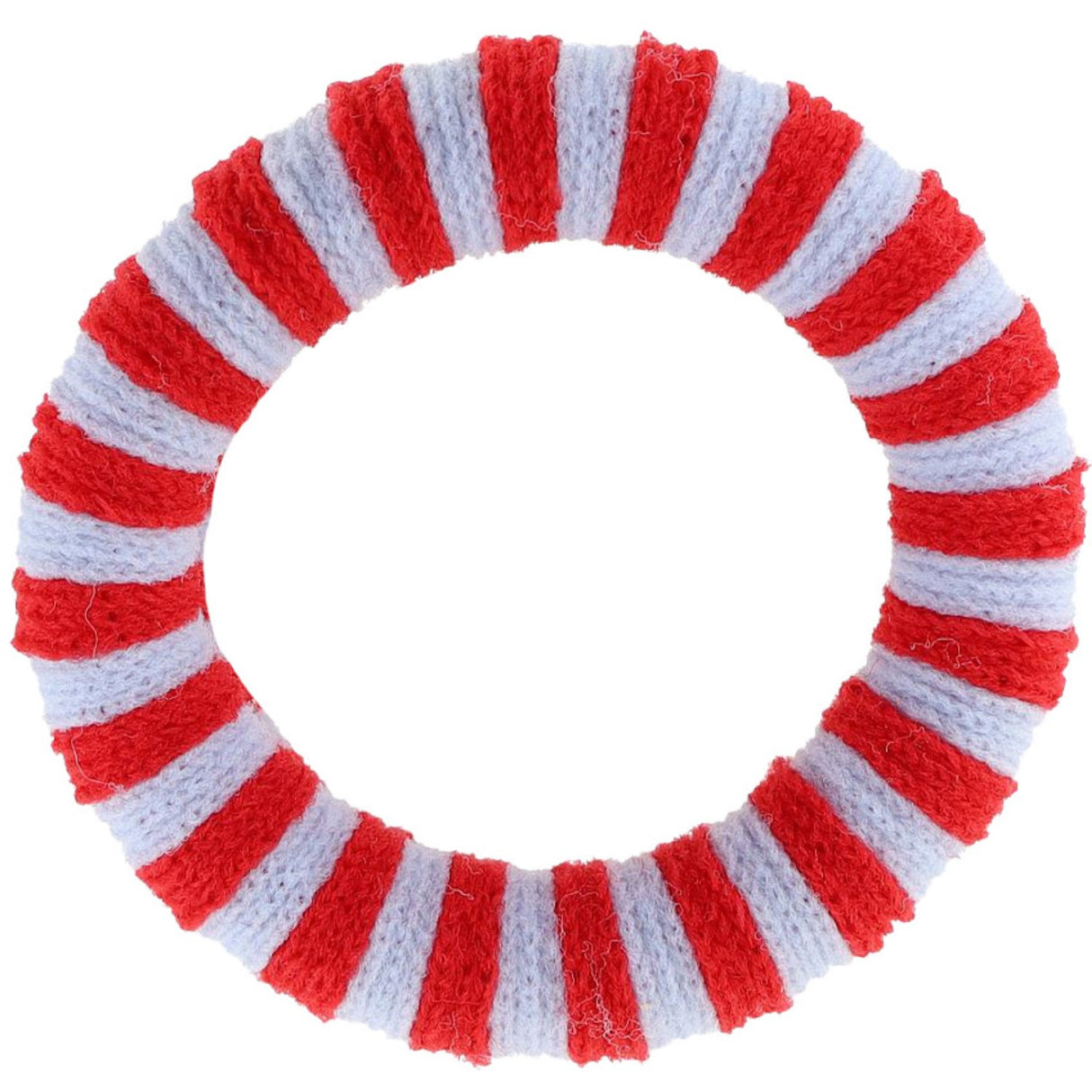 Bow's by Stær Ea Hårelastik - Rød/Lyseblå Stribet 6-Pak