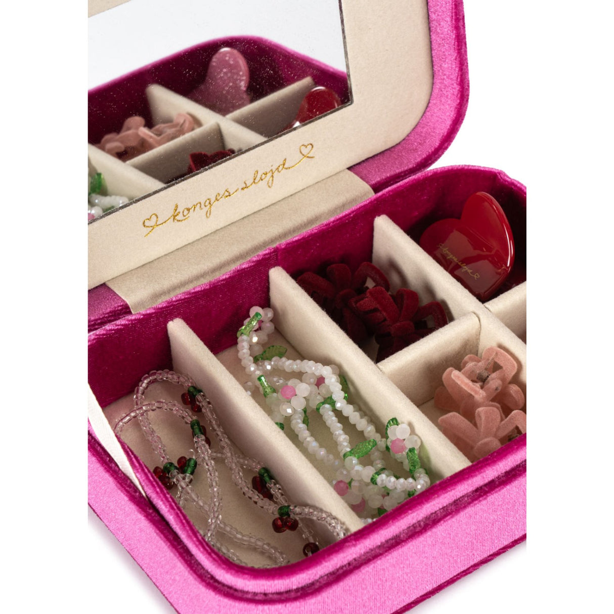 Konges Sløjd Multi Farve Bella Smykkeskrin med Indhold