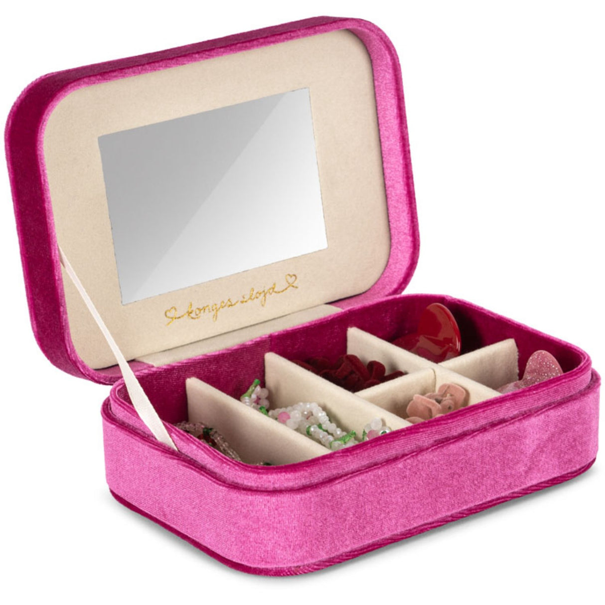 Konges Sløjd Multi Farve Bella Smykkeskrin med Indhold