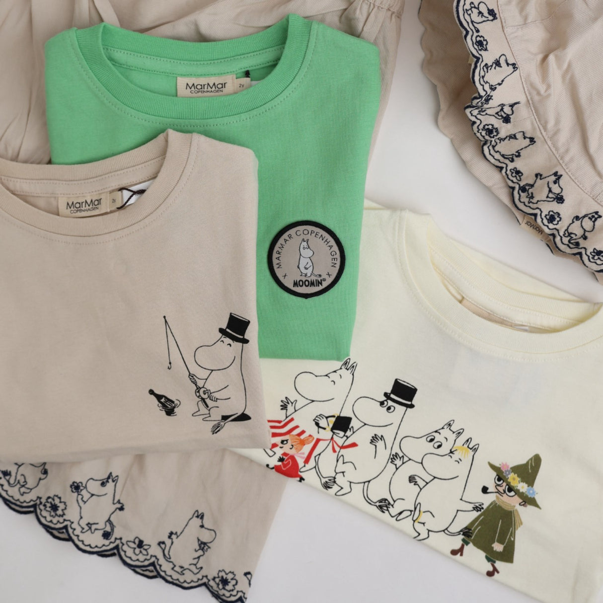 MarMar Cotton Jersey Moomin Adventure Tad T-shirt