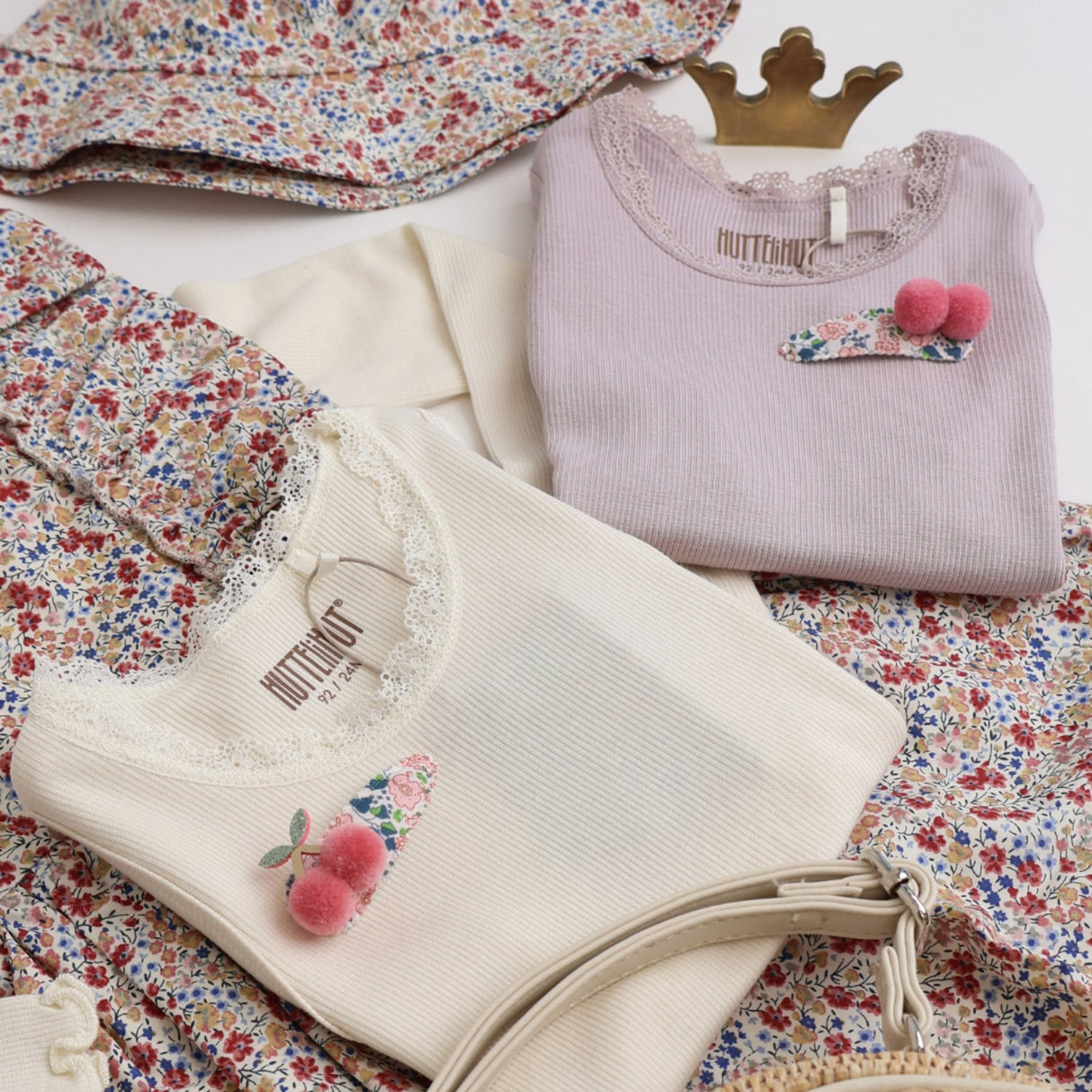 Huttelihut Sepia Rose Bluse Rib