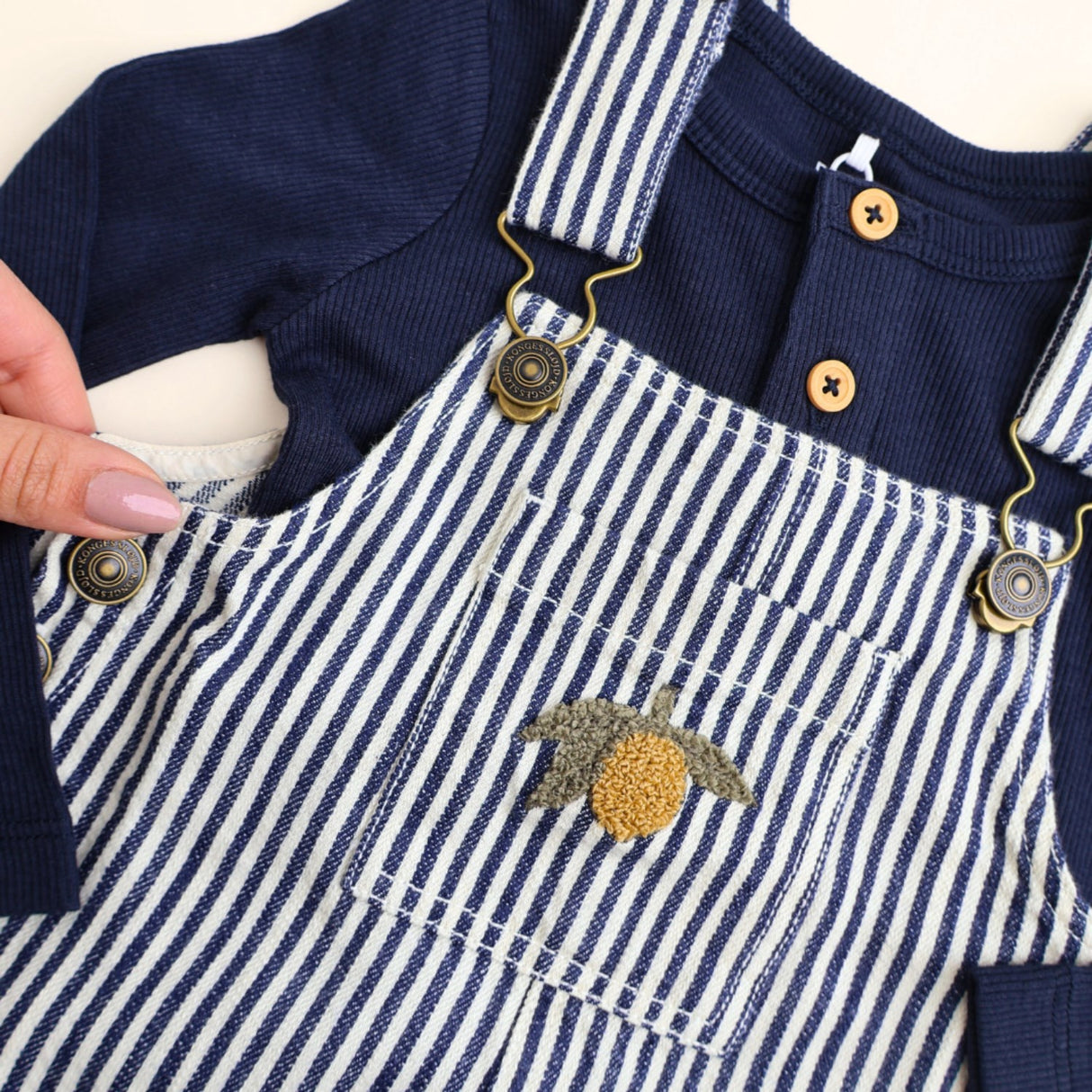 Konges Sløjd Naval Stripe Fender Smækbukser GOTS