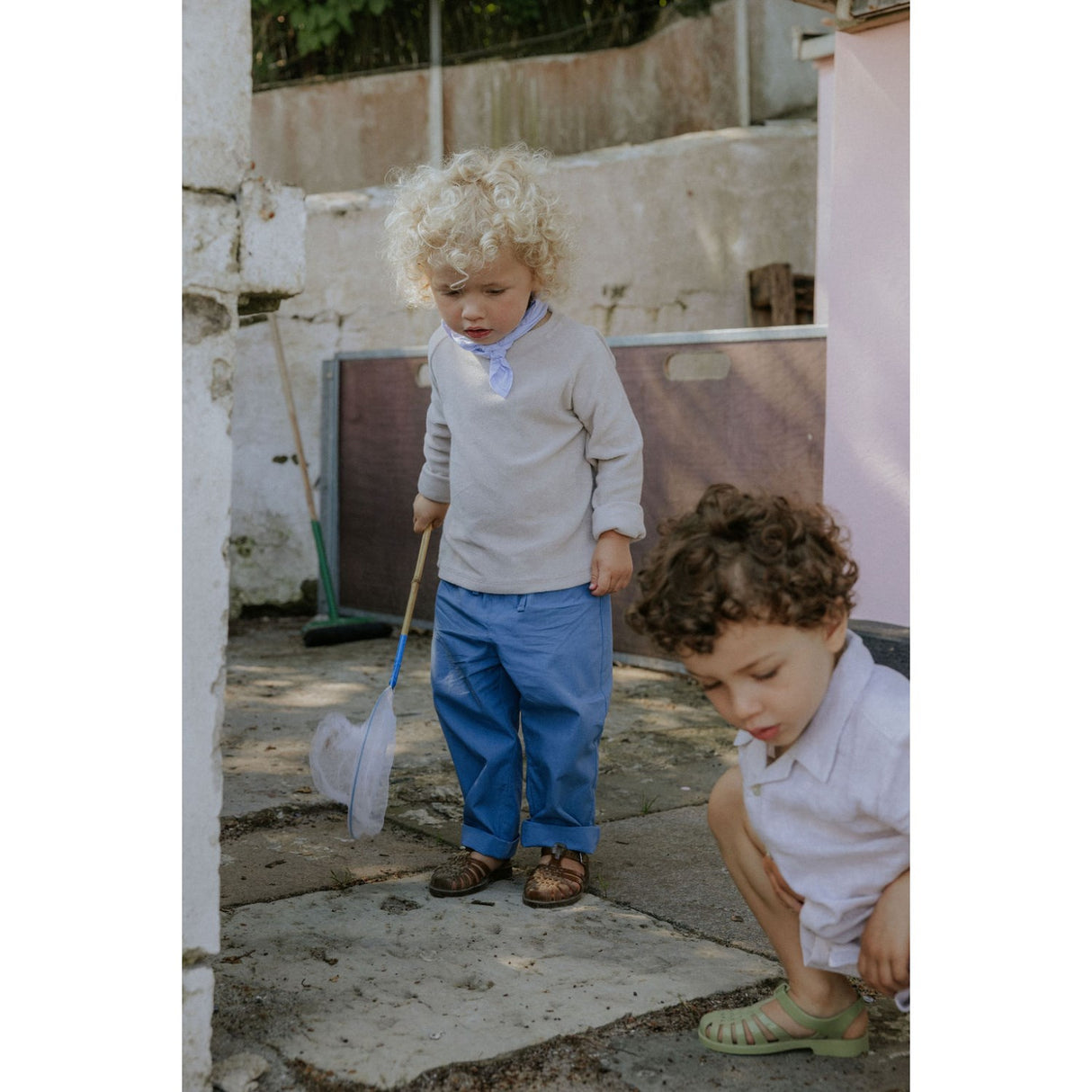 Lalaby Charlie Trousers - Sea Blue