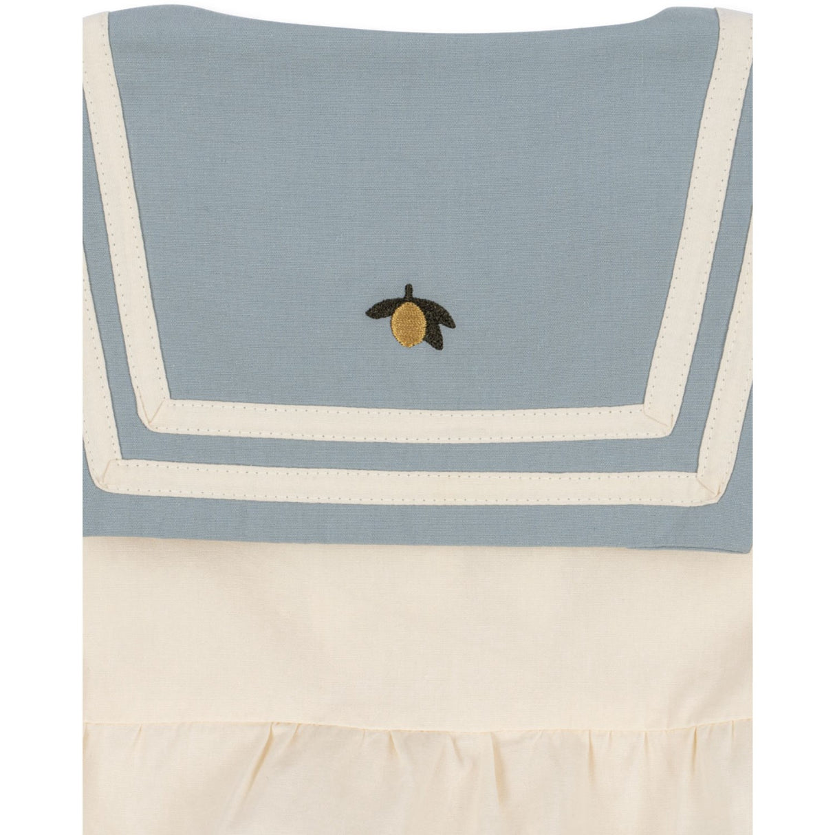 Konges Sløjd Ashley Blue Celebration Sailor Romper GOTS