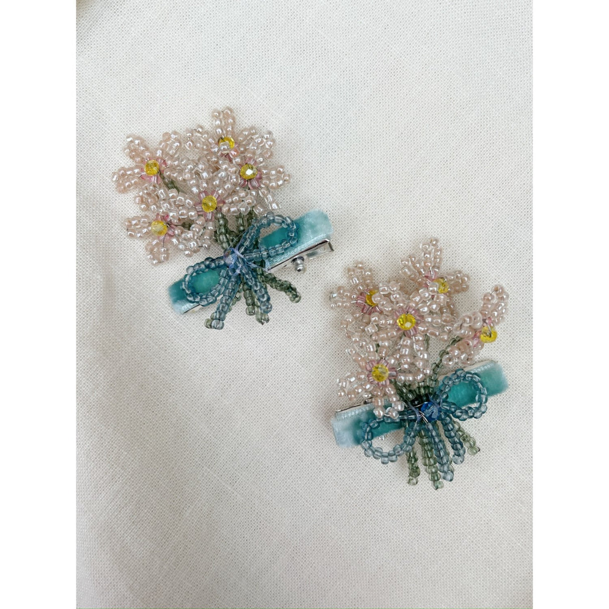 Konges Sløjd Buttercream Celebration 2 Pak Bouquet Hårspænder