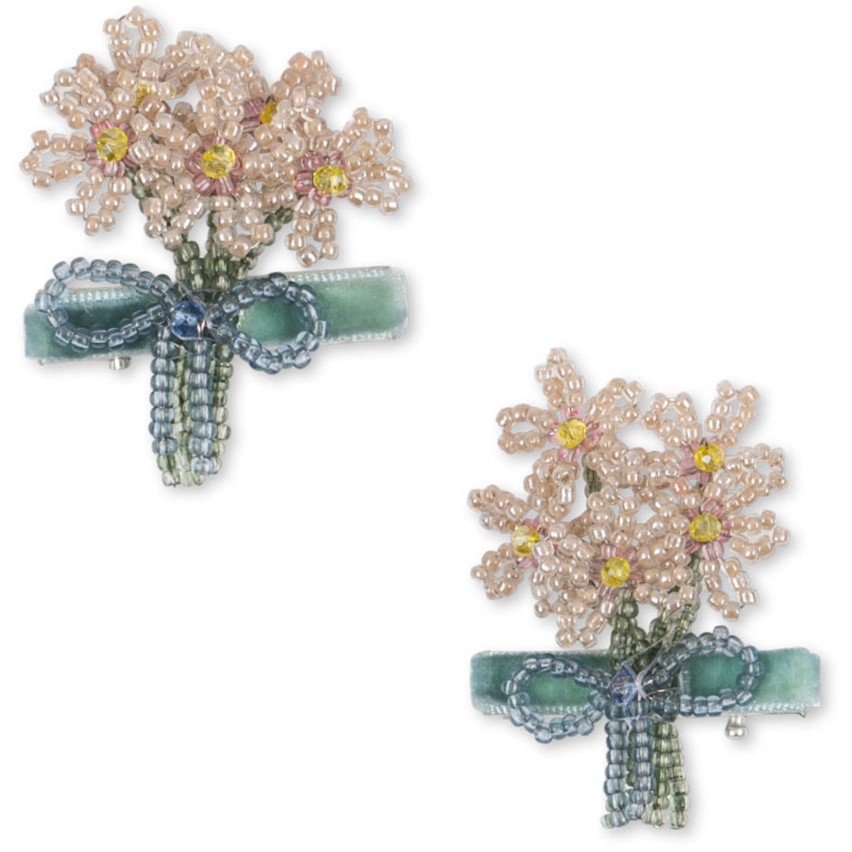 Konges Sløjd Buttercream Celebration 2 Pak Bouquet Hårspænder