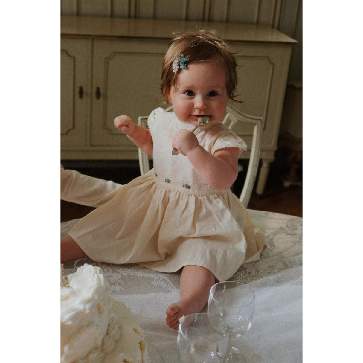 Konges Sløjd Buttercream Celebration 2 Pak Bouquet Hårspænder