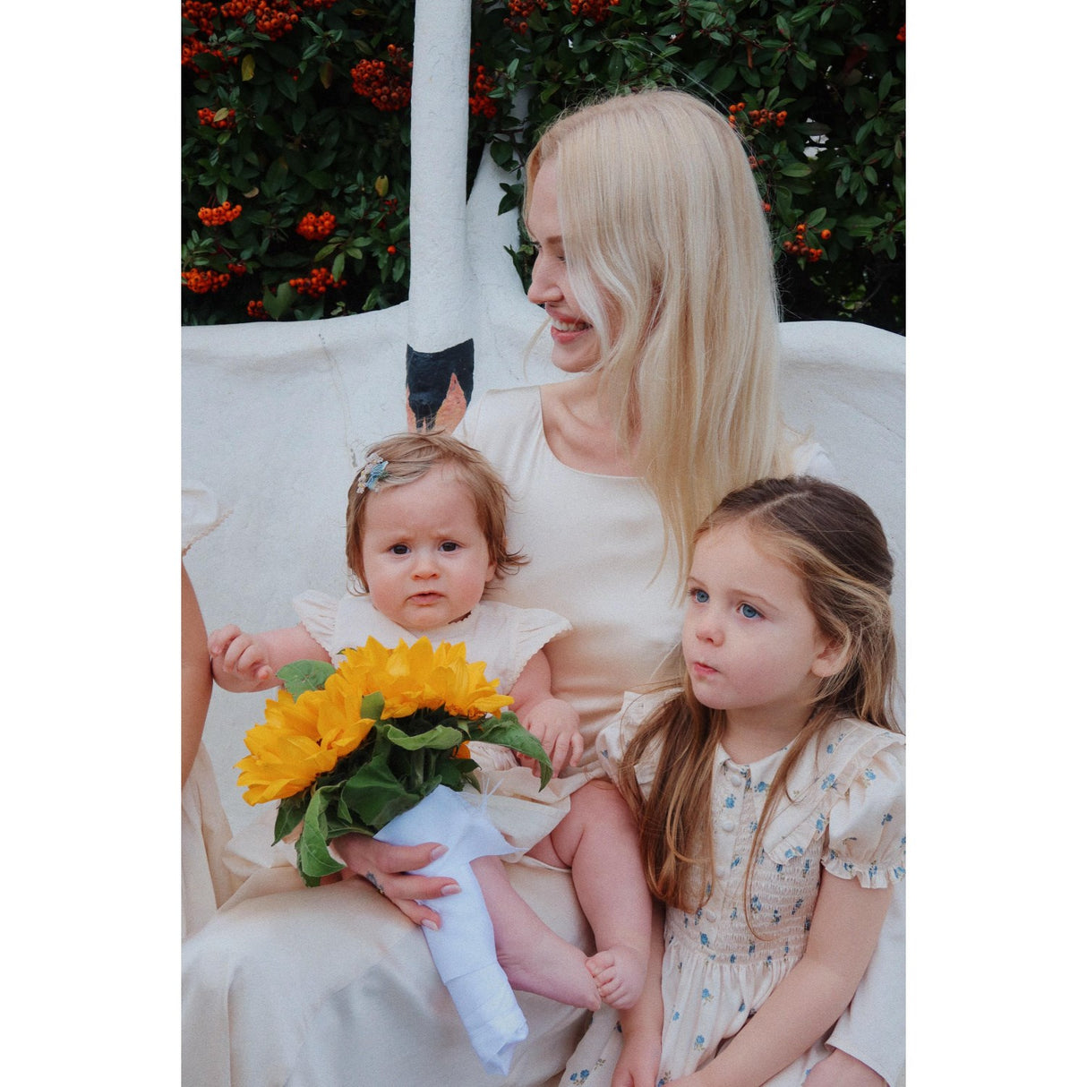 Konges Sløjd Buttercream Celebration 2 Pak Bouquet Hårspænder