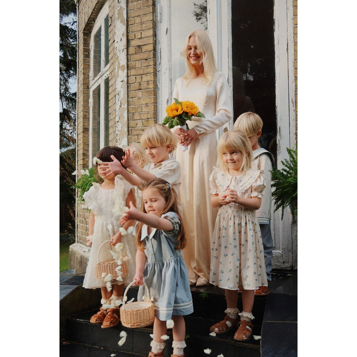 Konges Sløjd Ashley Blue Celebration Allie Sailor Kjole GOTS