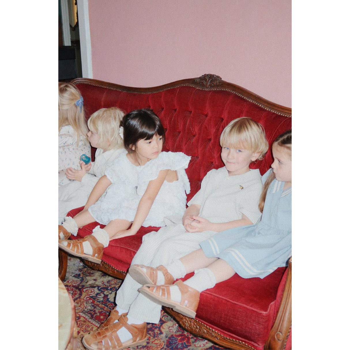 Konges Sløjd Cloud Stripe Celebration Elliot Ss Skjorte GOTS