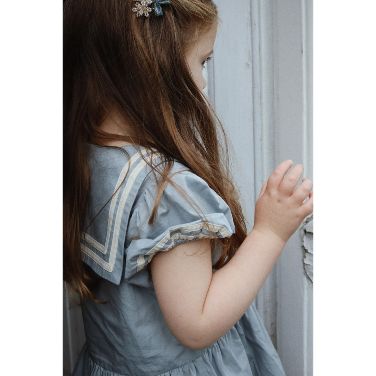 Konges Sløjd Ashley Blue Celebration Allie Sailor Kjole GOTS