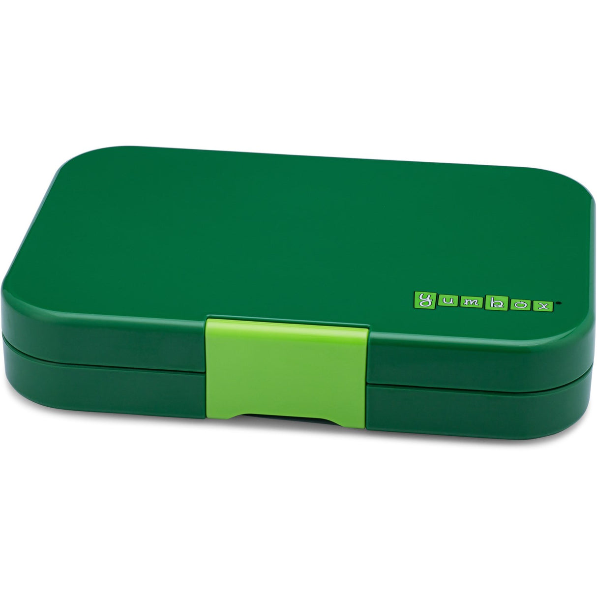 Yumbox Palm Green / Solid Lime Tray Leakproof Tapas XL 4 Bento Madkasse