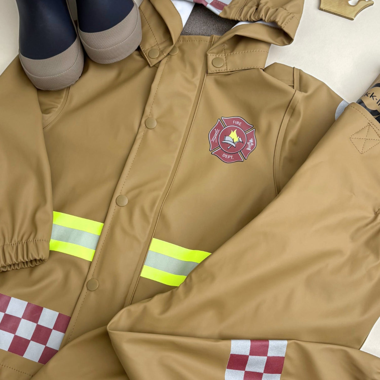 Mikk-Line Kelp Firefighter Suspenders Regnsæt