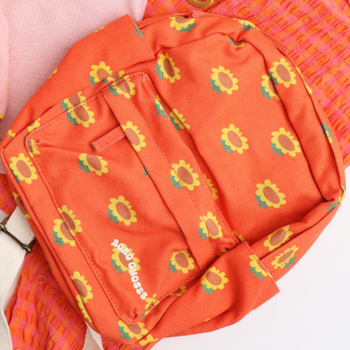 Bobo Choses Red Sunflower All Over Rygsæk