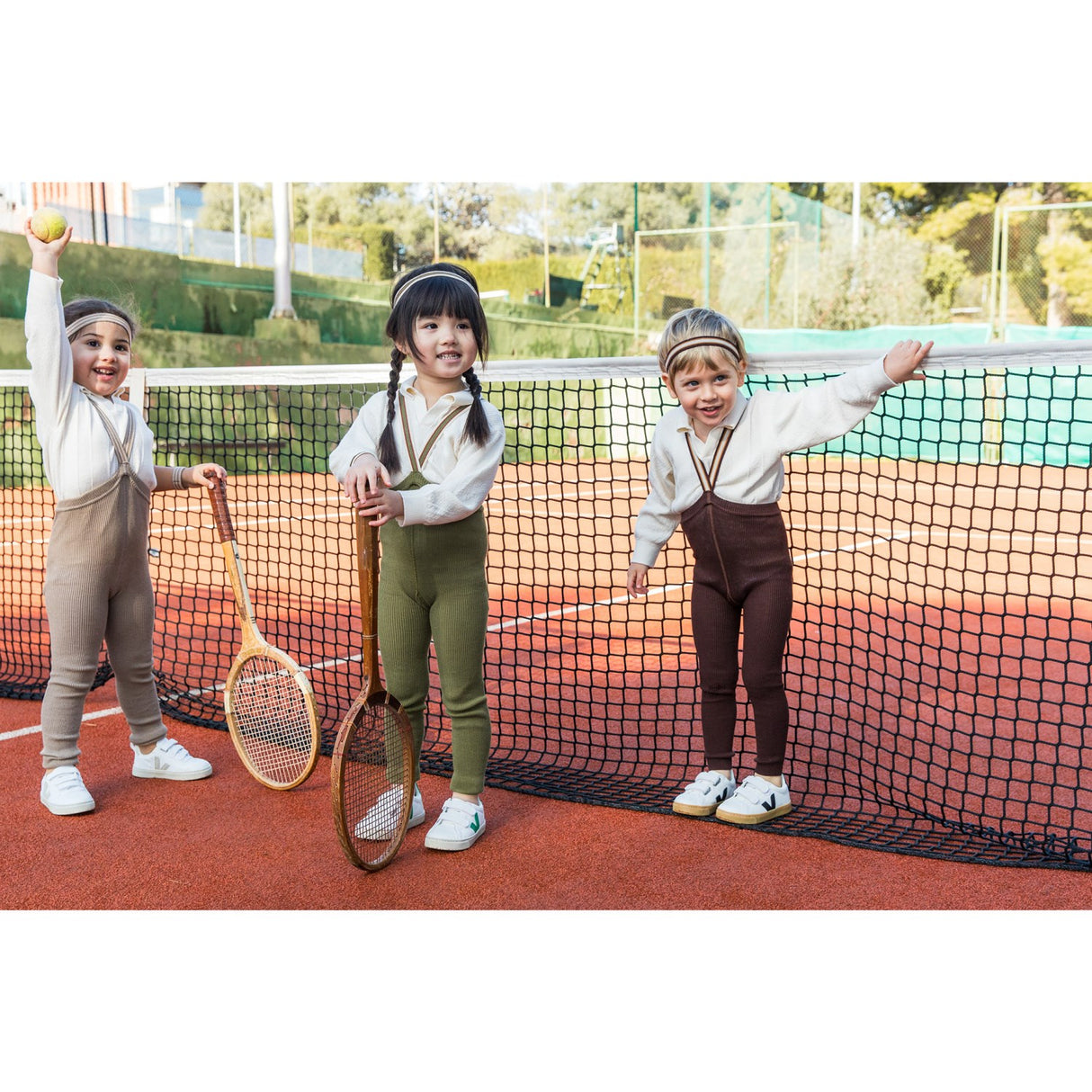 Silly Silas Olive Striped Footless Tights