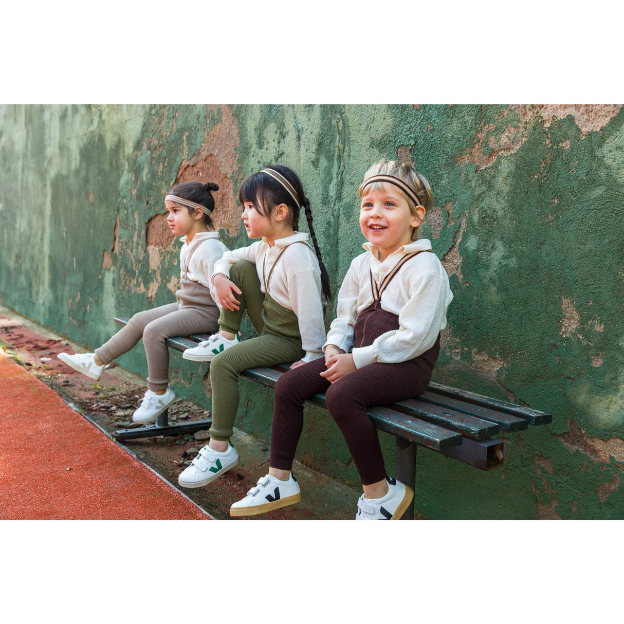 Silly Silas Oyster Grey Striped Footless Tights