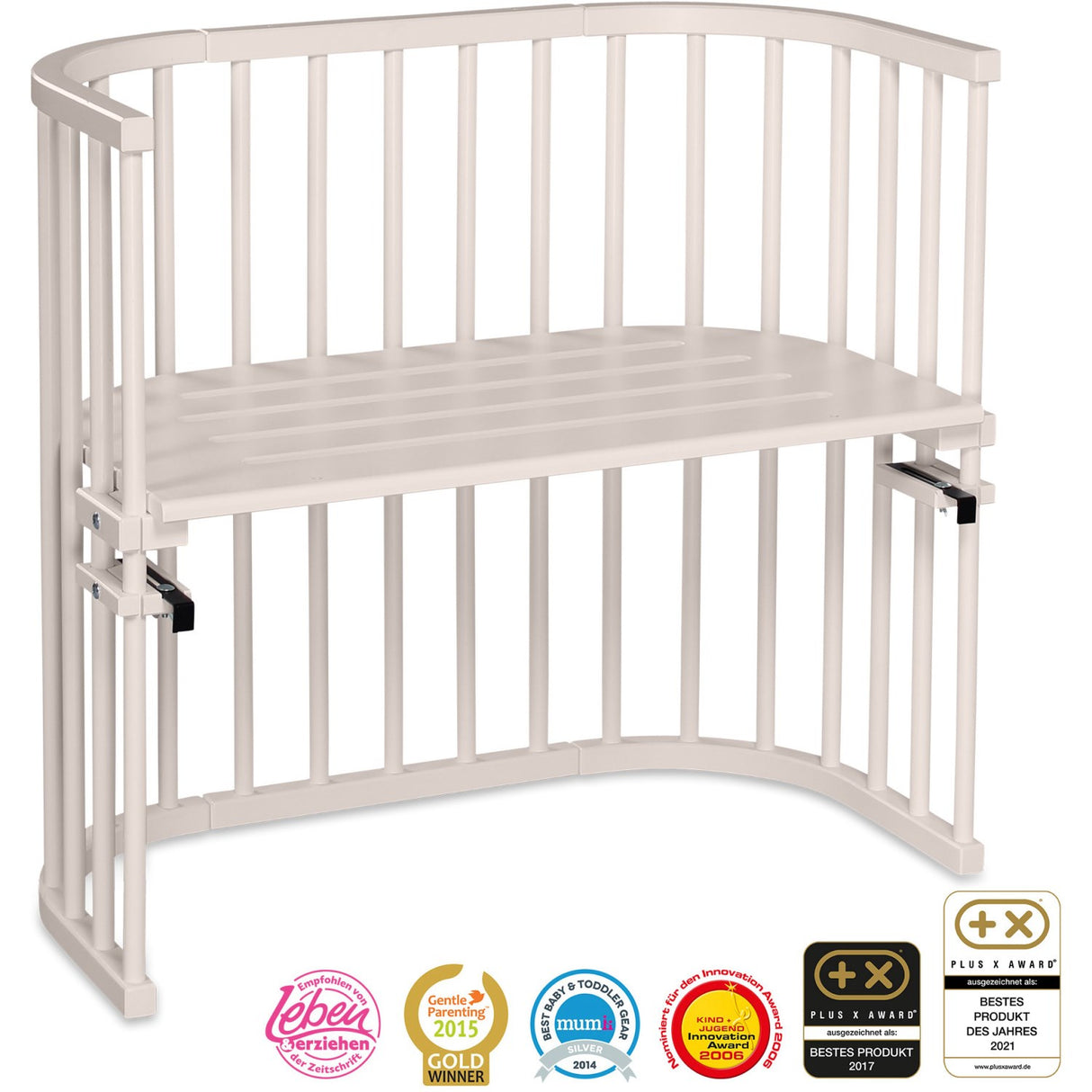 babybay® Beige Varnished Original Co-Sleeper