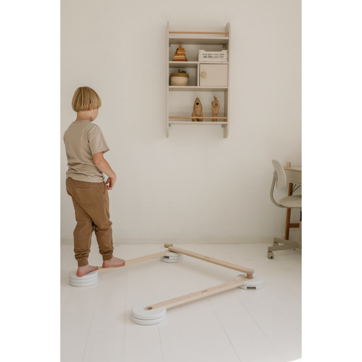 Woobiboo Basic M Woobiboo Balance og Byggesæt - 2 I 1 Sjov