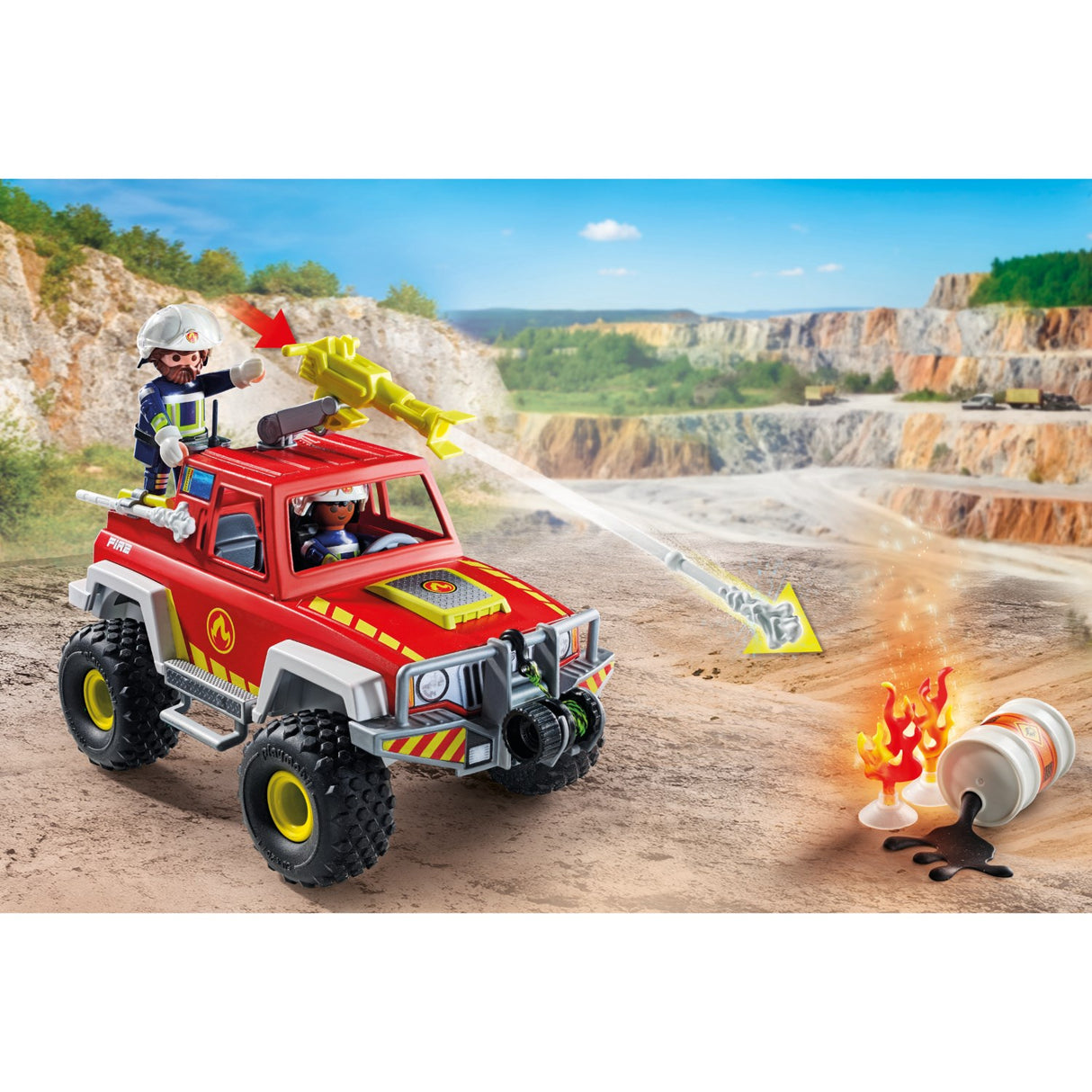Playmobil® Brandbil Truck