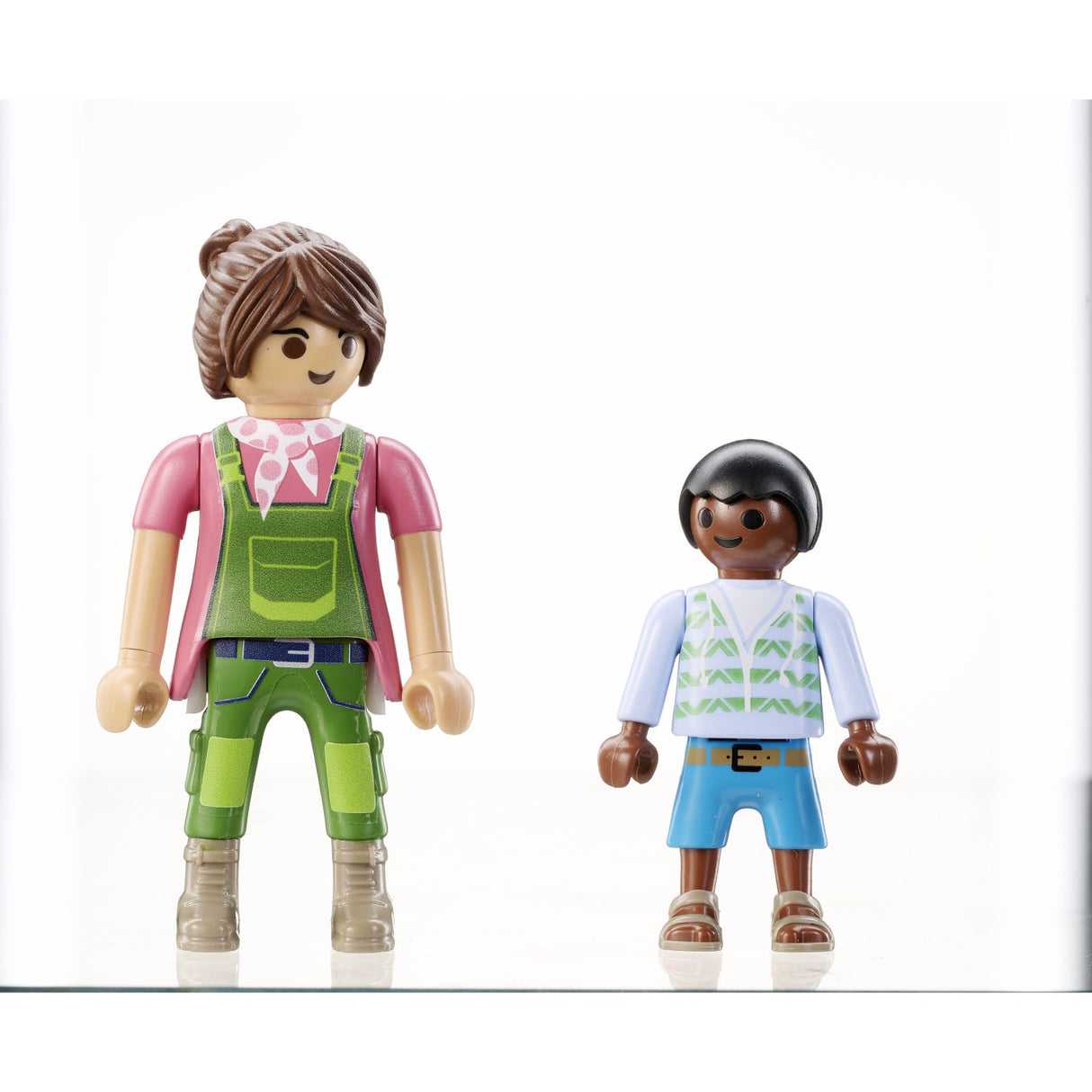 Playmobil® Farmer med Kalv