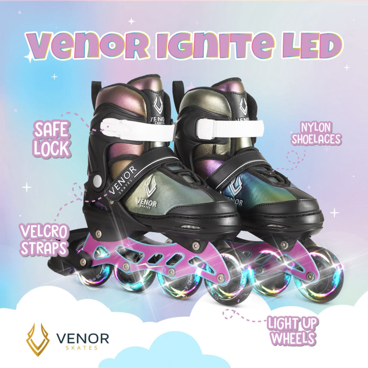 VENOR Chameleon Rainbow Ignite LED Inliners