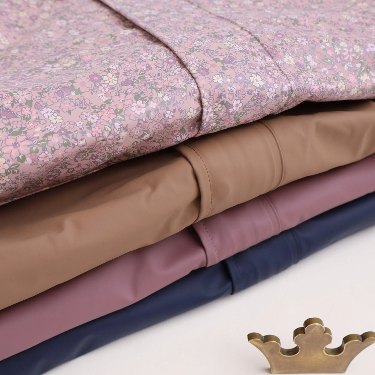 Wheat Powder Flower Meadow Regntøj Ollo Regnjakke