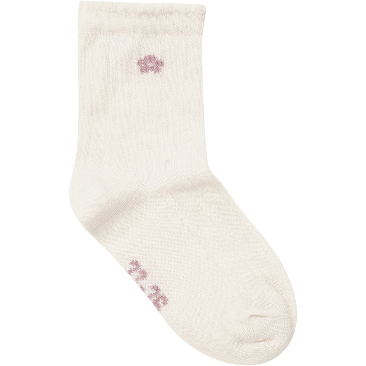Minymo Ash Rose Strømper Med Lettuce Hem 2-Pak