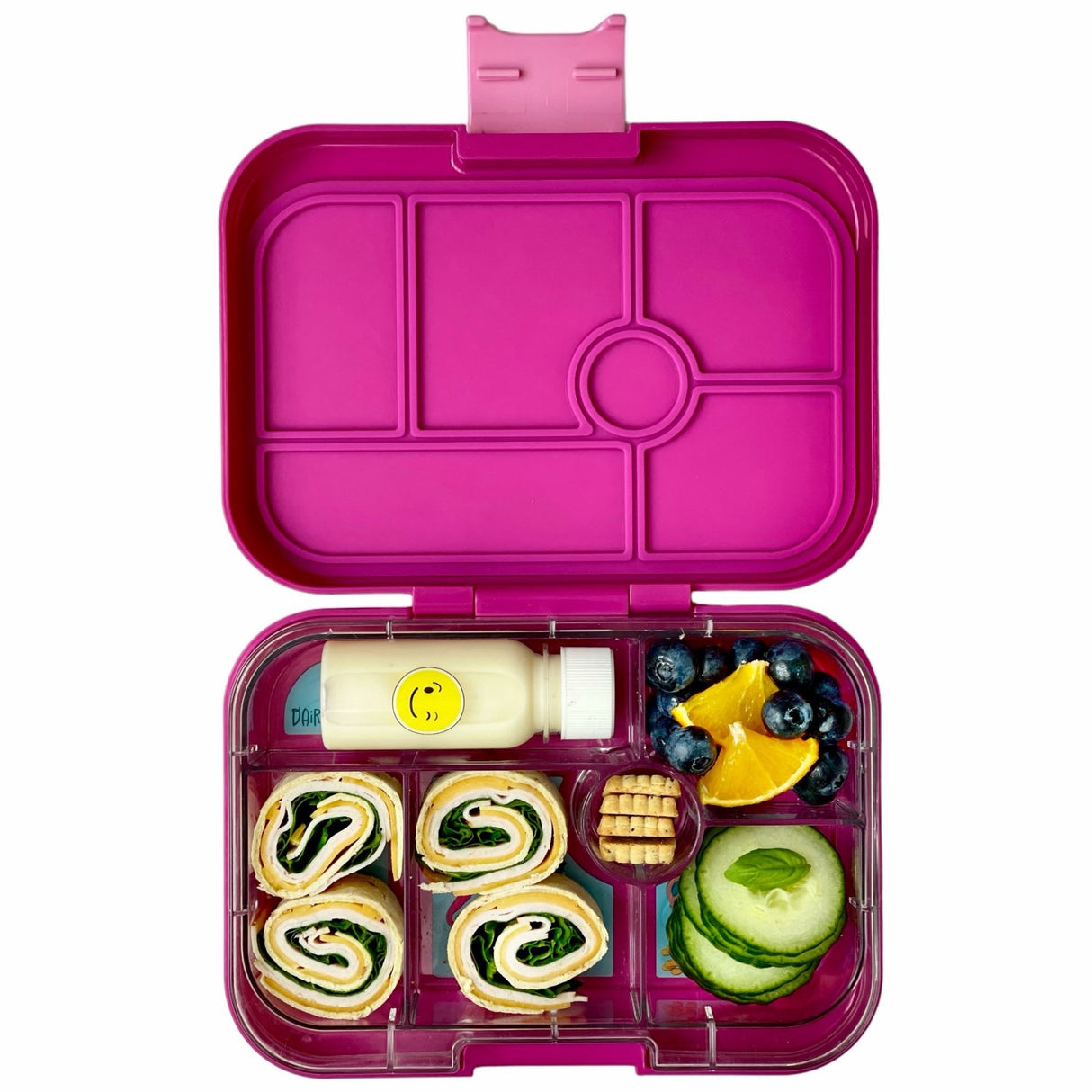 Yumbox Malibu Purple / Mermaid Tray Original 6 Rum Madkasse