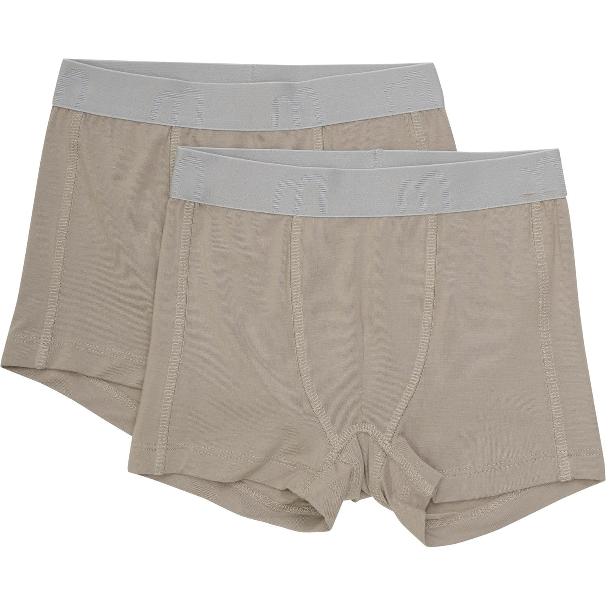 Minymo Simply Taupe Boxers 2-Pak