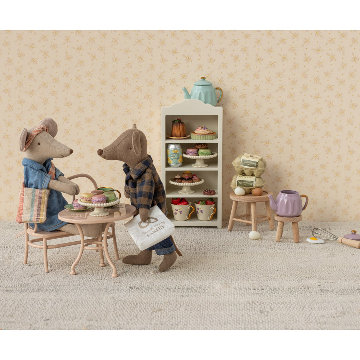 Maileg Far Mus - Light Brown