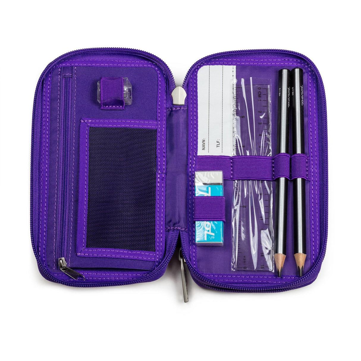 JEVA Unicorn Penalhus Med Fyld Twozip 8865