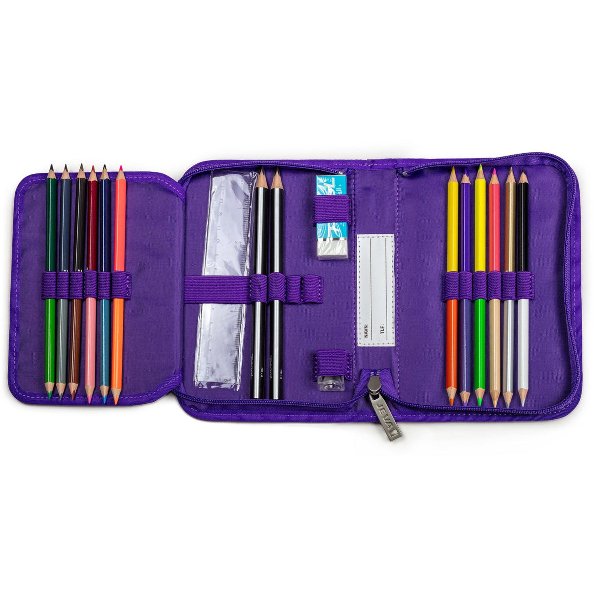 JEVA Unicorn Penalhus Med Fyld Onezip 8869