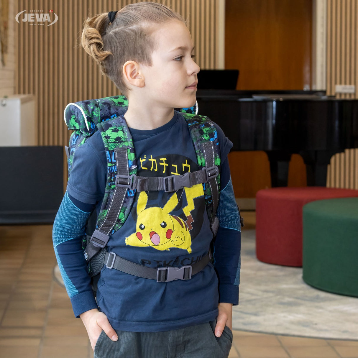 JEVA Football Skoletaske Beginners 313