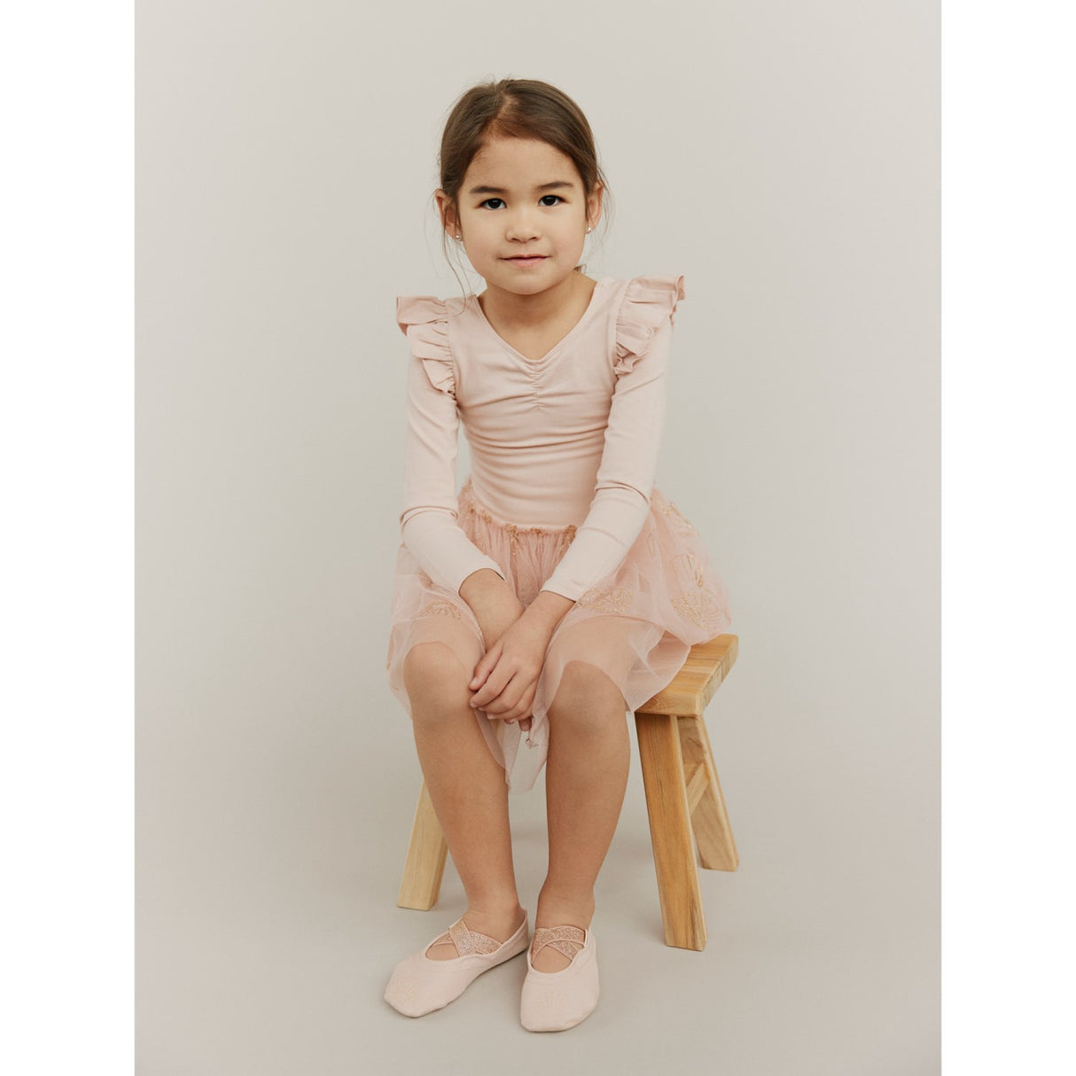 Sofie Schnoor x Luksusbaby Rose Beige EstelleSK Gymnastikdragt