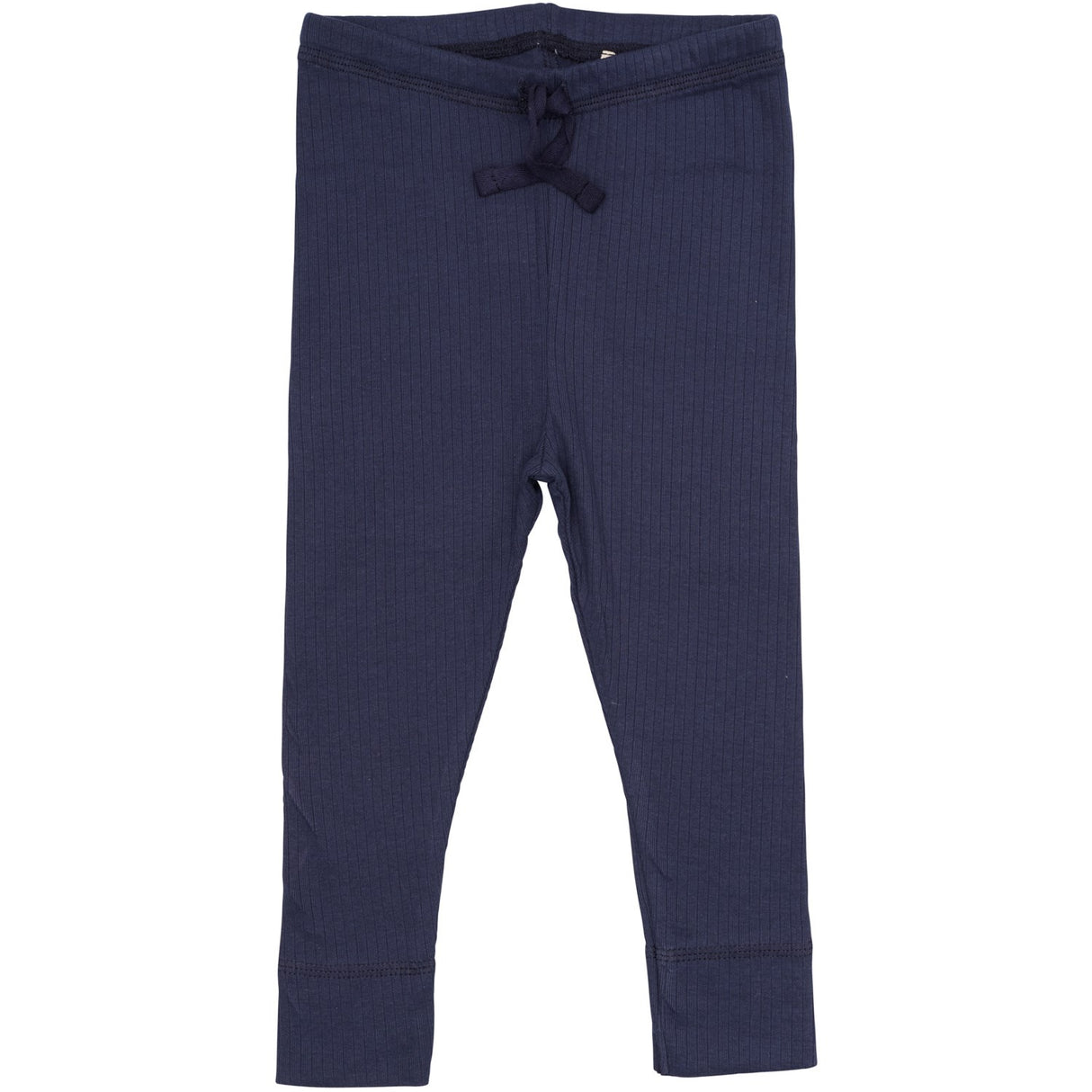 COPENHAGEN COLORS Navy Rib Jersey Leggings W. String
