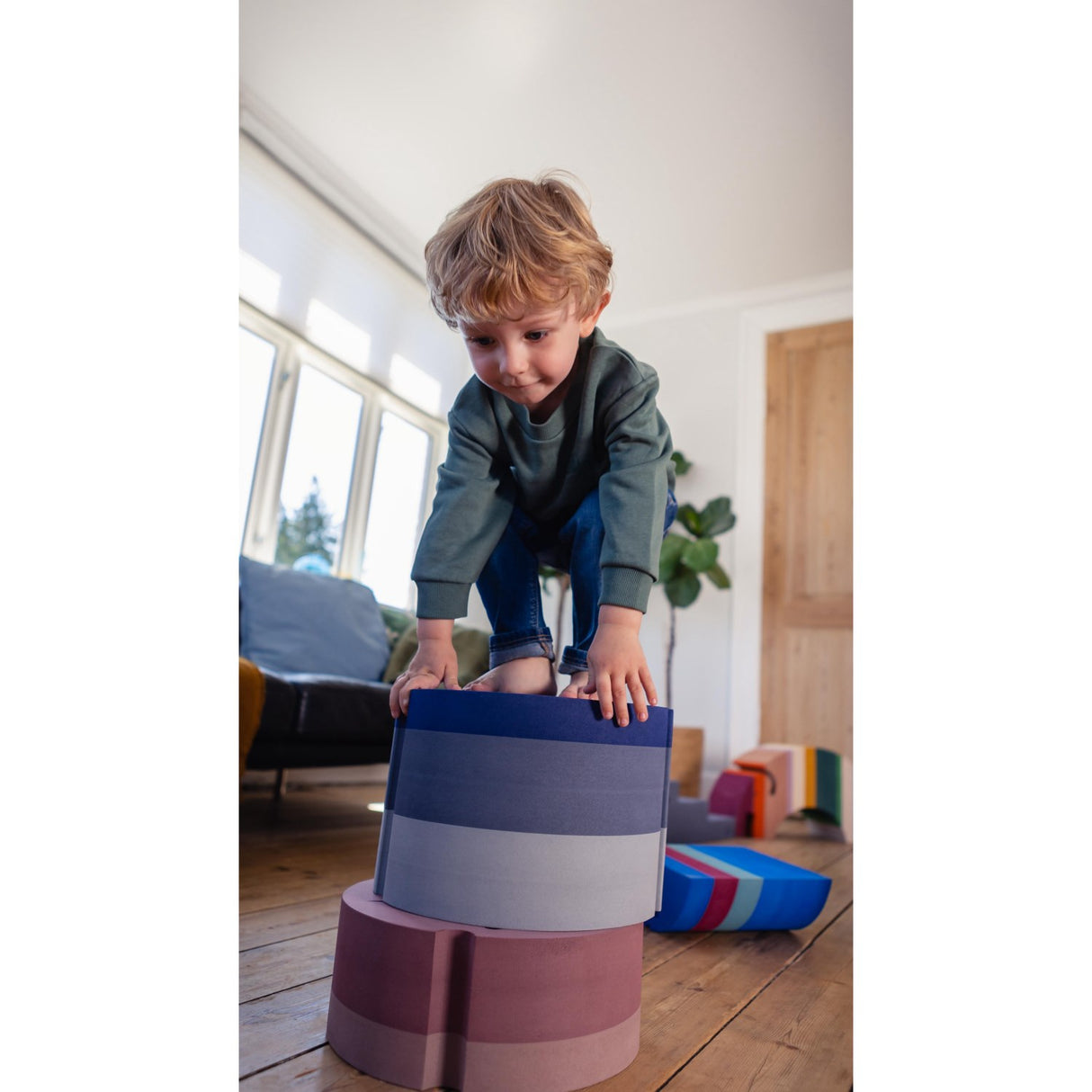 bObles Cloudy Blue Fisk