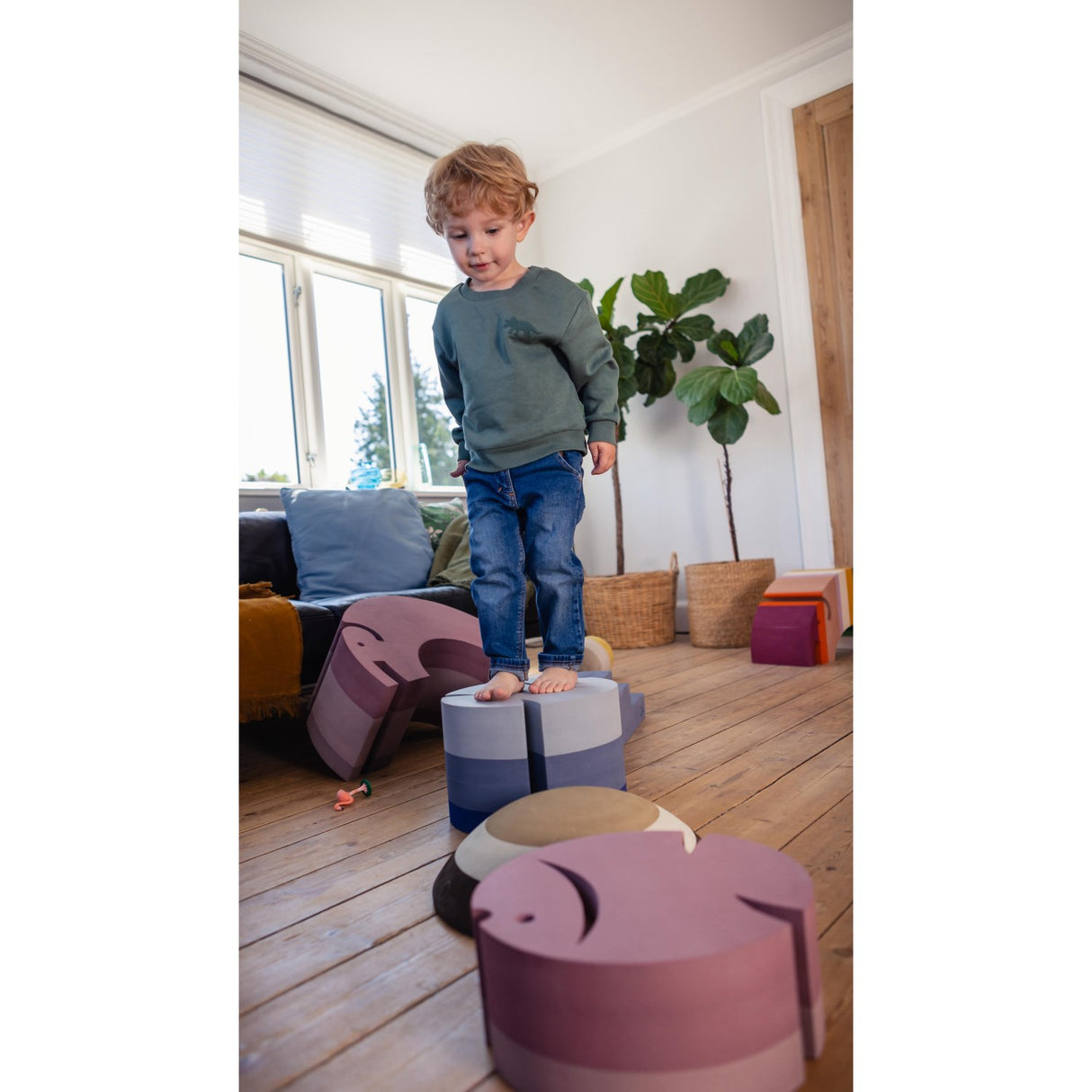 bObles Cloudy Blue Fisk