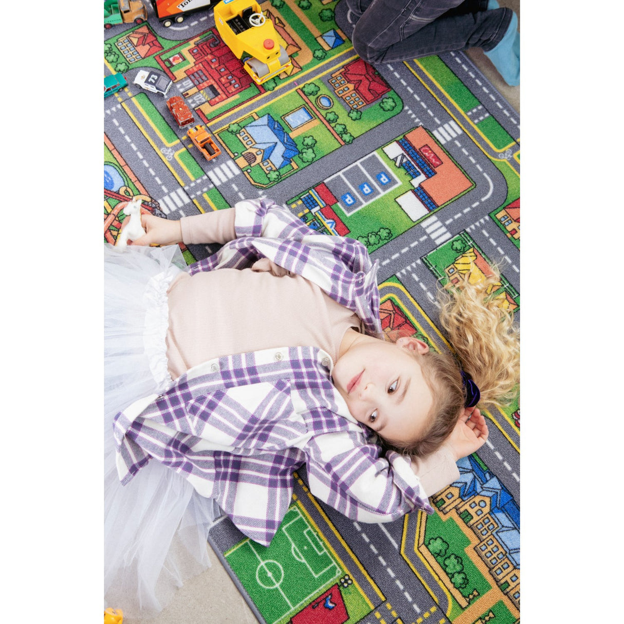 Rebel Roads City Life Gulvtæppe - 95 X 133 Cm