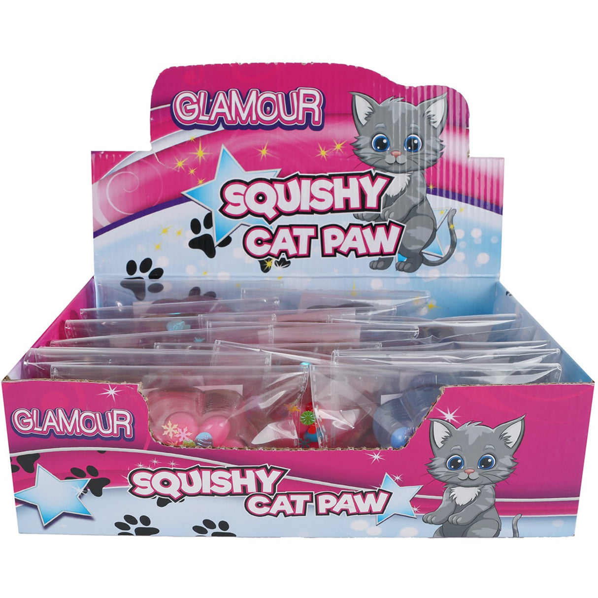 Trend Toys Blå Taba Squishy Cat Paw