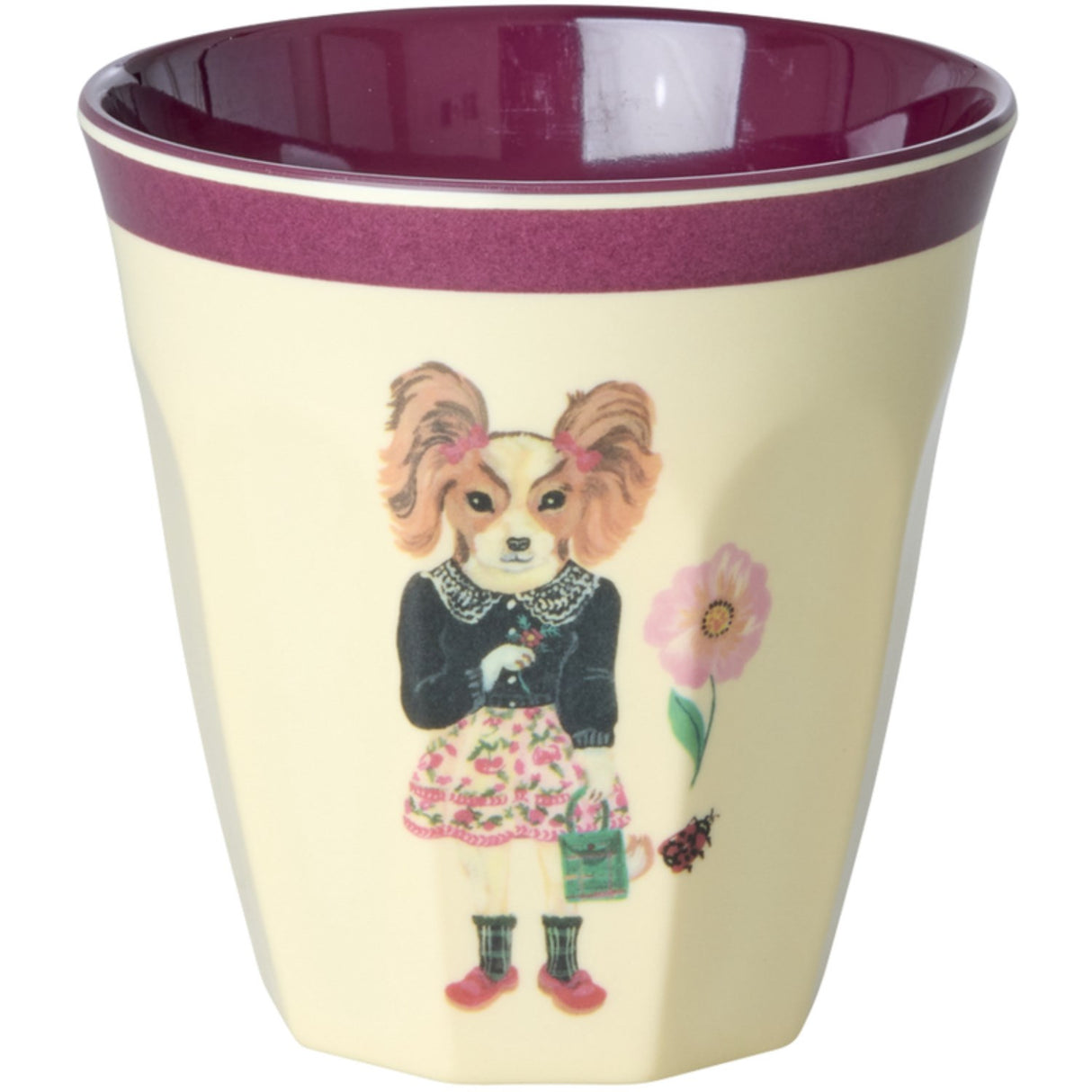 Rice Nathalie Lété Theme Melamine Kopper Medium 6 Pak