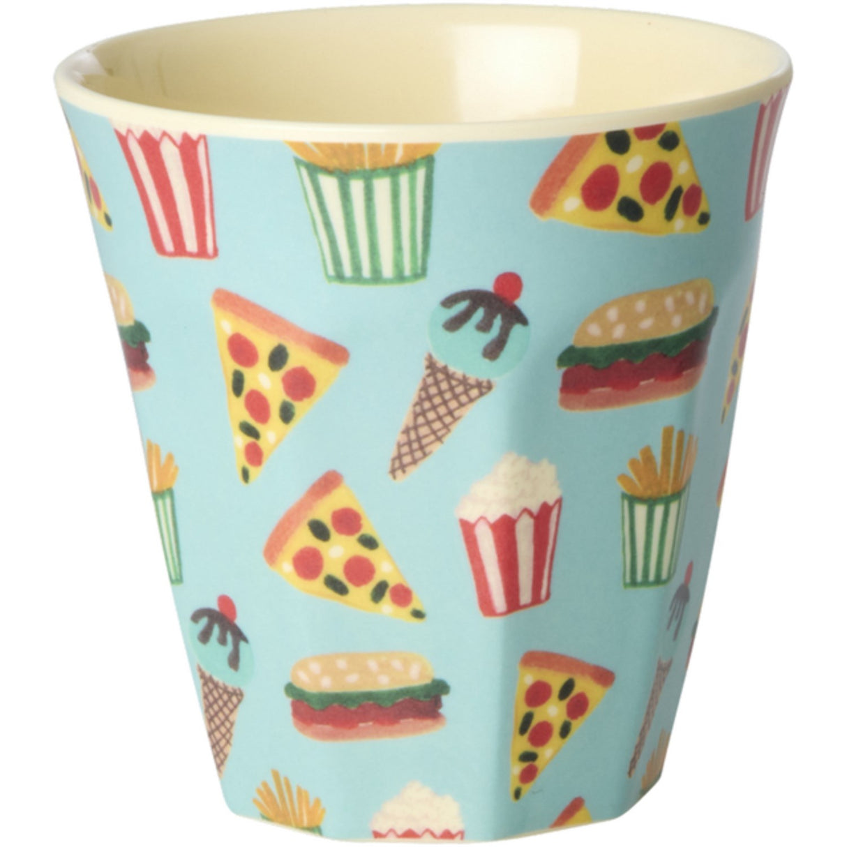 Rice Fun Fair Print Mint Melamine Kopper Small 6 Pak
