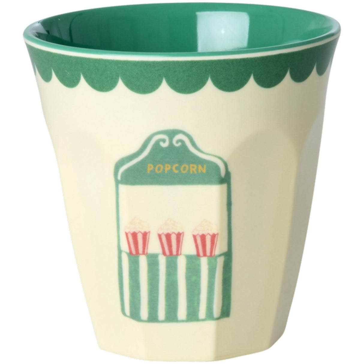 Rice Fun Fair Print Mint Melamine Kopper Small 6 Pak