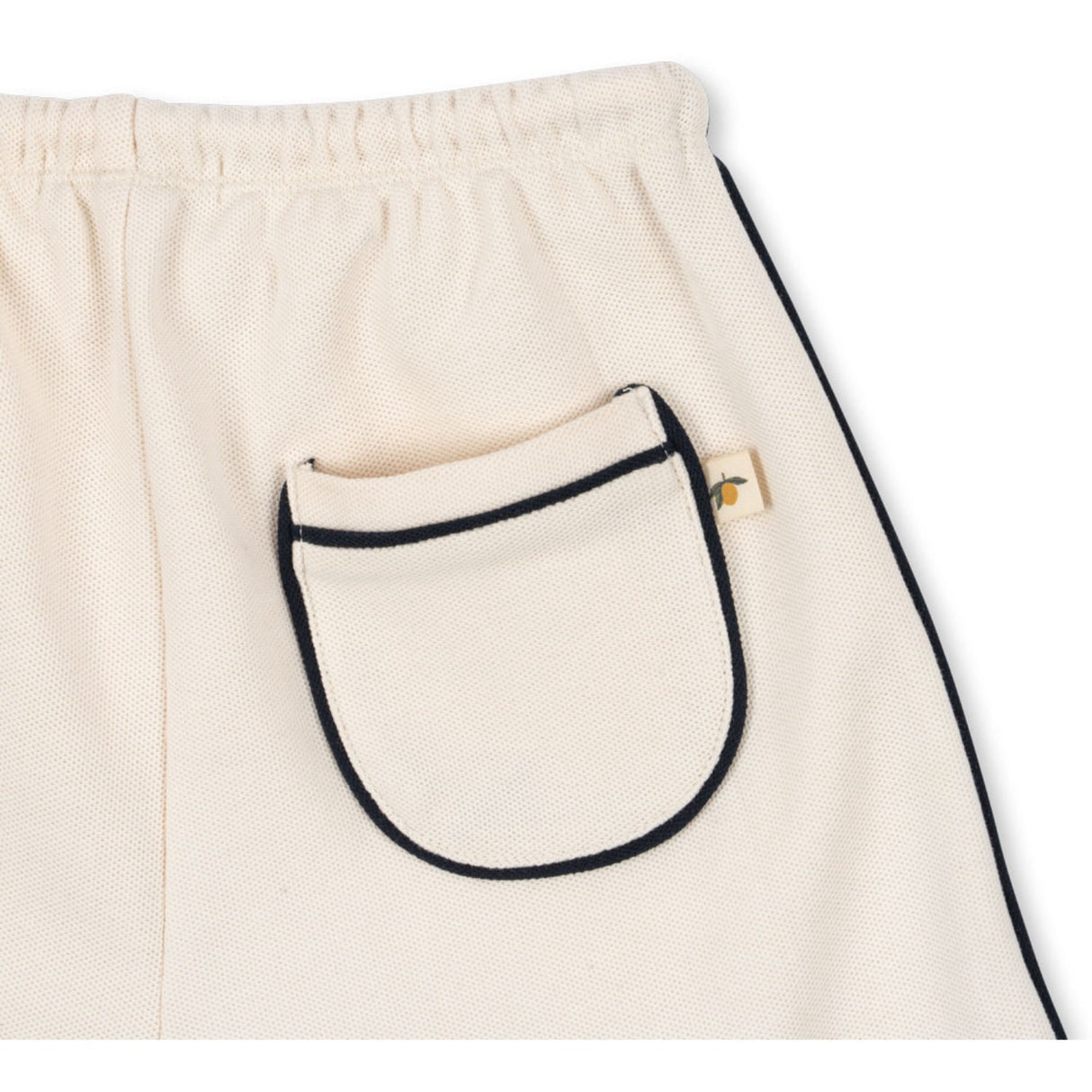 Konges Sløjd Antique White Florian Shorts GOTS