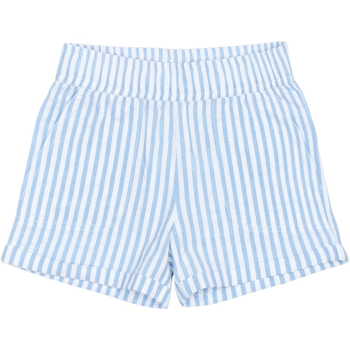 THE NEW Siblings X Luksusbaby Blue Fog Striped Ojo Shorts