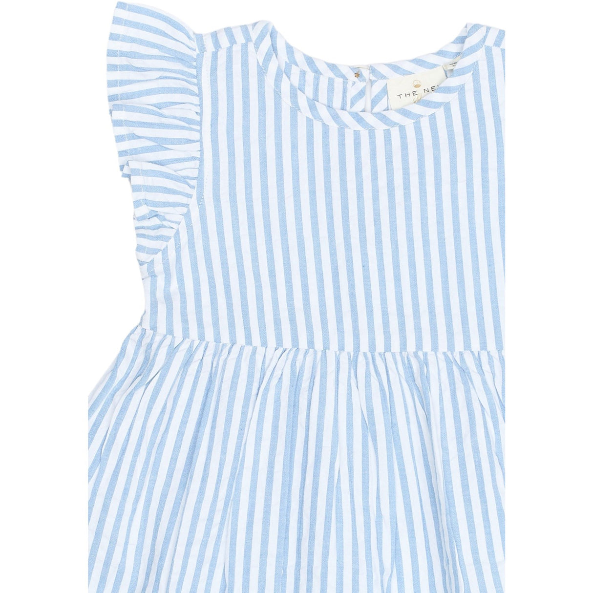 THE NEW Siblings X Luksusbaby Blue Fog Striped Ojo Dress